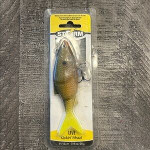 Storm Yellow and Silver Live Shad Lure